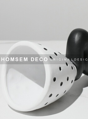 现代轻奢家居客厅电视柜摆件x创意艺术售楼处样板房间软装饰品摆