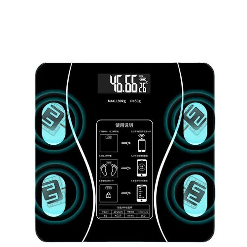 体脂秤智能精准家用脂肪称成人蓝牙秤人体秤小型电子秤体重秤 - 图3