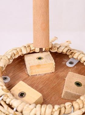 装饰客厅北欧摆件品简约服装店ins风美甲网红奶茶W门口草编花盆蓝