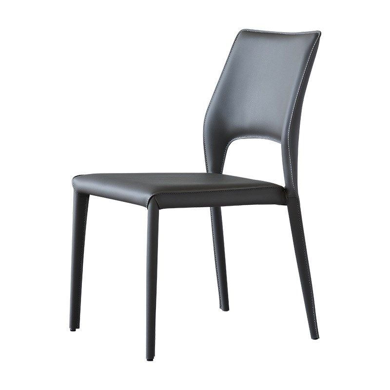 意式轻奢餐椅极简餐桌椅子靠背凳子餐厅酒店商Q用休闲家用马鞍皮,淘宝优惠券,粉丝福利购,淘宝优惠卷