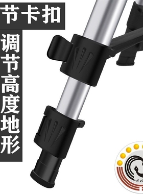 罗盘架罗经杖支h架无磁纯铝合金小号支架大吸盘防磁三脚架罗盘专