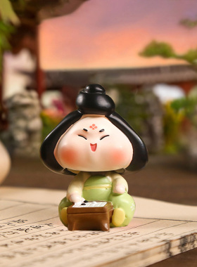 西安文创纪念品唐朝仕女摇头摆件