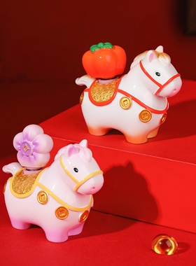 马年文创伴手礼小马摆件创意礼品