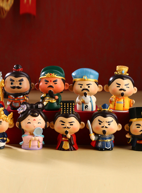三国文创盲盒诸葛亮摆件伴手礼品
