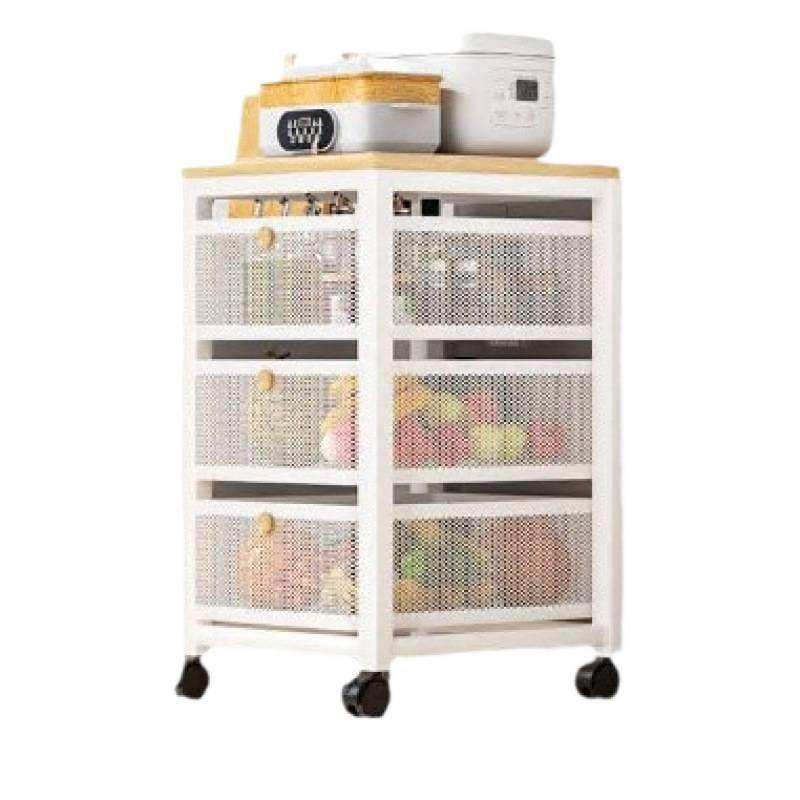 厨房菜篮子置物架家用移动落地式多层果蔬收纳筐多功能微波炉架子,淘宝优惠券,粉丝福利购,淘宝优惠卷