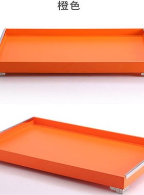 新中式样板房客厅书房酒柜酒具卫生间混搭M装饰摆件黑金果盘茶托