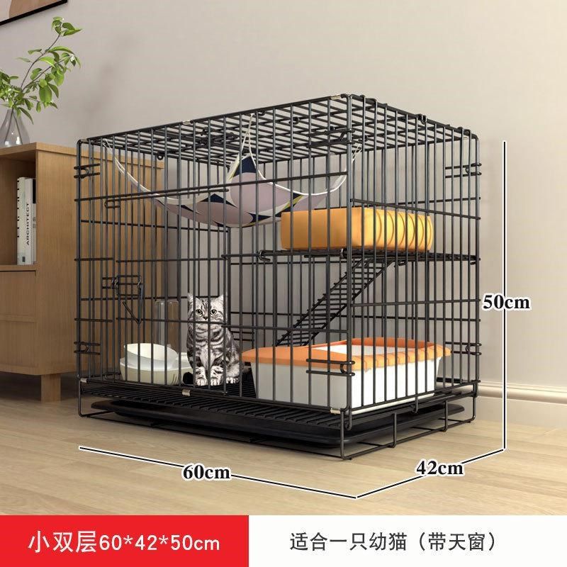 猫笼子家用厕所带猫别p墅一体超大自由空间猫舍猫屋小型猫咪猫窝,淘宝优惠券,粉丝福利购,淘宝优惠卷