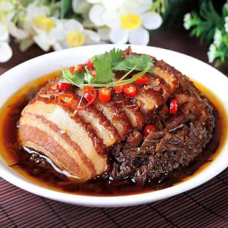 正宗梅菜扣肉虎皮正宗客家加热即食熟食猪肉年夜饭下酒菜碗装商用,淘宝优惠券,粉丝福利购,淘宝优惠卷