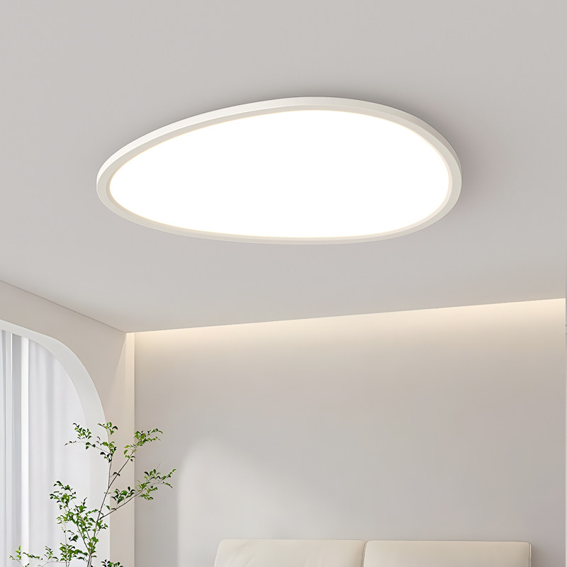 箭牌鹅卵石吸顶灯led书房间灯新款护眼中山灯具现代简约主卧室灯,淘宝优惠券,粉丝福利购,淘宝优惠卷