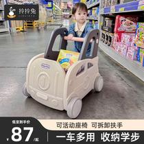 School walker baby hand-push anti-o-type legs multifunction baby learn walking theorist little stroller birthday toy present