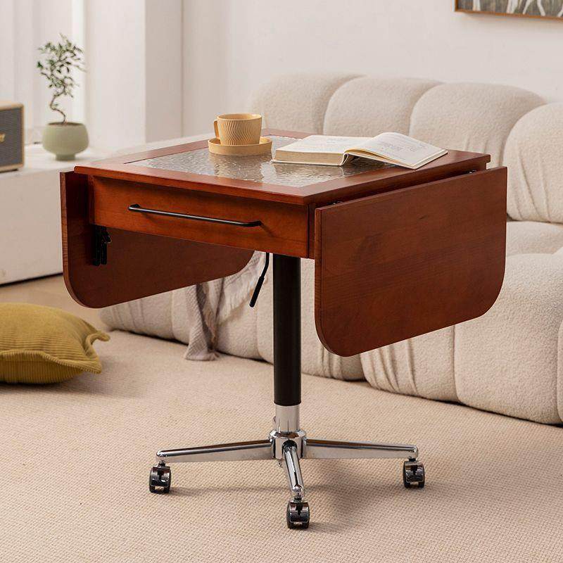 实木移动升降餐桌折叠两用多功能沙发茶几客厅小户型家用桌子古风,淘宝优惠券,粉丝福利购,淘宝优惠卷