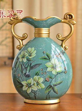 极速酒柜装饰品摆件家居饰品客厅B美式欧式陶瓷电视柜玄关创意轻