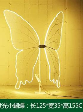 云朵秋千座椅雕塑园区红发秋千园艺摆设爱心雕塑拍照摆件彩虹花园