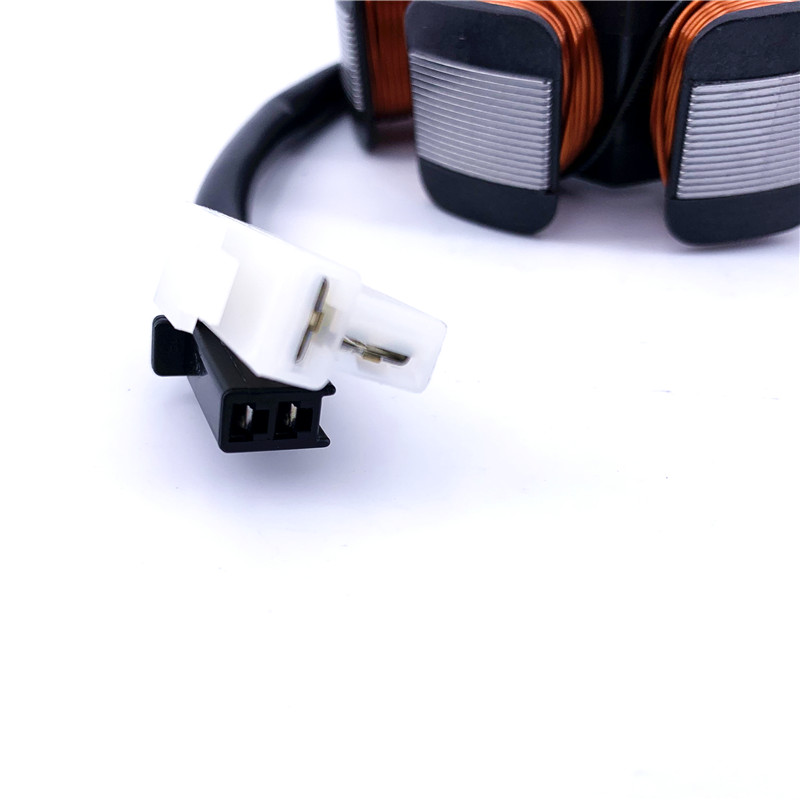 适用铃木睿彩QS125T-4B/4C瑞梦QS125T-5OA线圈磁电机定子点火线圈 - 图3