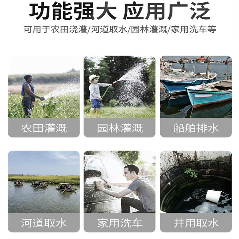 高档直流潜水泵污水泵抽粪电瓶车水泵家用小型12v48v60v72v污水泵 - 图1