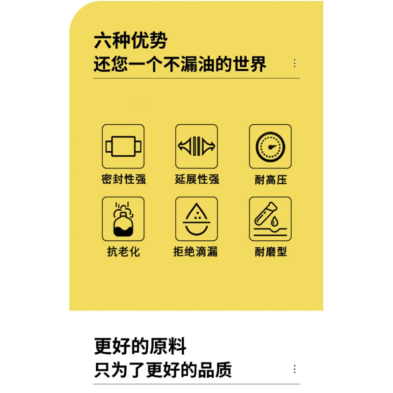 UN27/36/6液压油封DZ聚氨酯密封圈27.36.8 27*36*10油封un27368*-图2