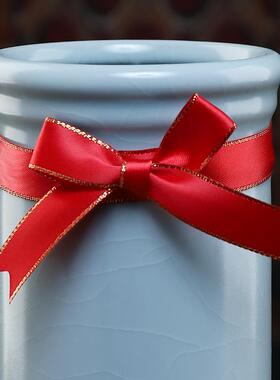 戴玉堂汝窑插香筒家用供佛佛堂观音陶瓷插香桶供品佛具用品大全