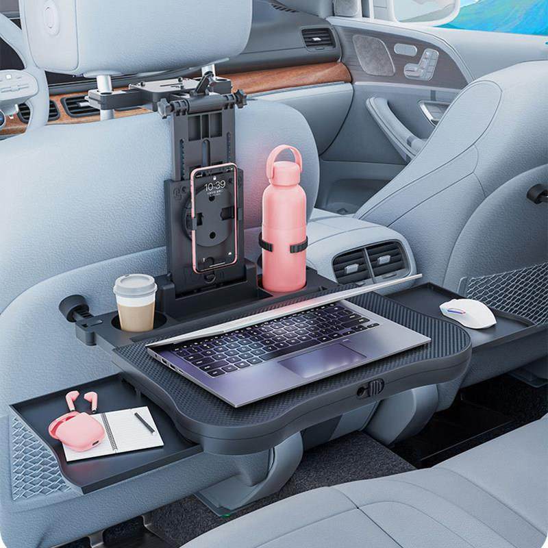 车载多功能折叠小桌板饭餐桌创意后排写字板笔记本电脑办公学习桌,淘宝优惠券,粉丝福利购,淘宝优惠卷