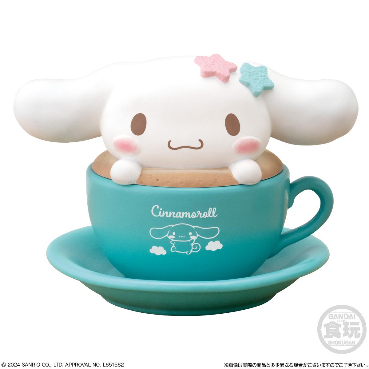 预订 日本三丽鸥   拿铁杯摆件 KITTY 汉顿 小手办 食玩 - 图1