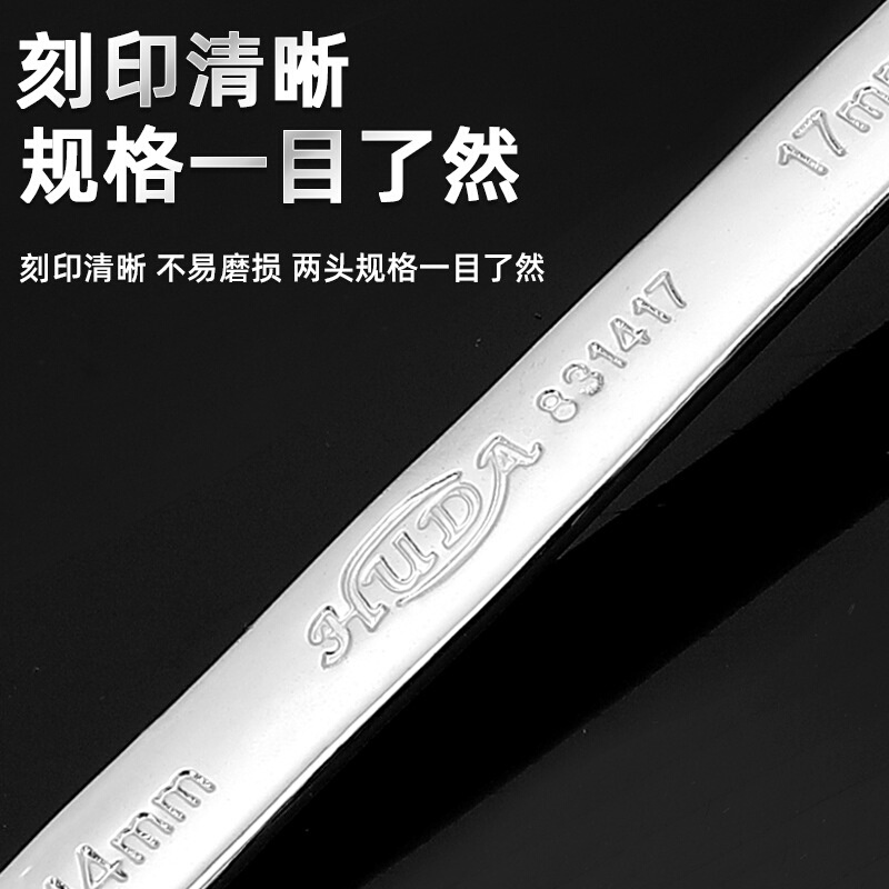 供应公制两用扳手套装 梅花开口扳手 梅开两用扳手 两用14件套 - 图1