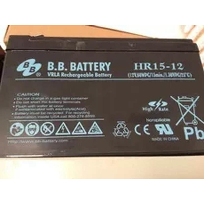 钻冲低价美国BB蓄电池 HR4-12 12V16W设备 照明电源 电梯专用电池 - 图3