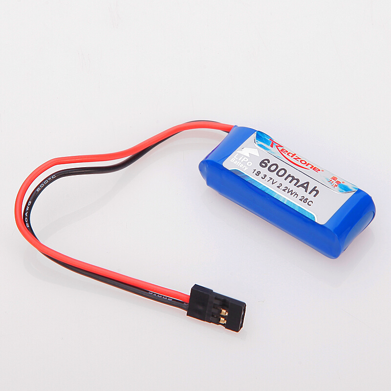 航模达人 Redzone lipo 25C 600mAh 3.7V富力电池-图1