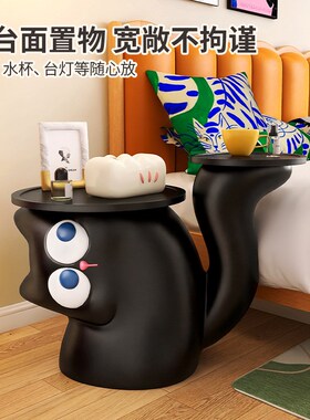 可爱小猫猫落地摆件客厅大w型电视柜沙发旁边家居装饰创意卡通