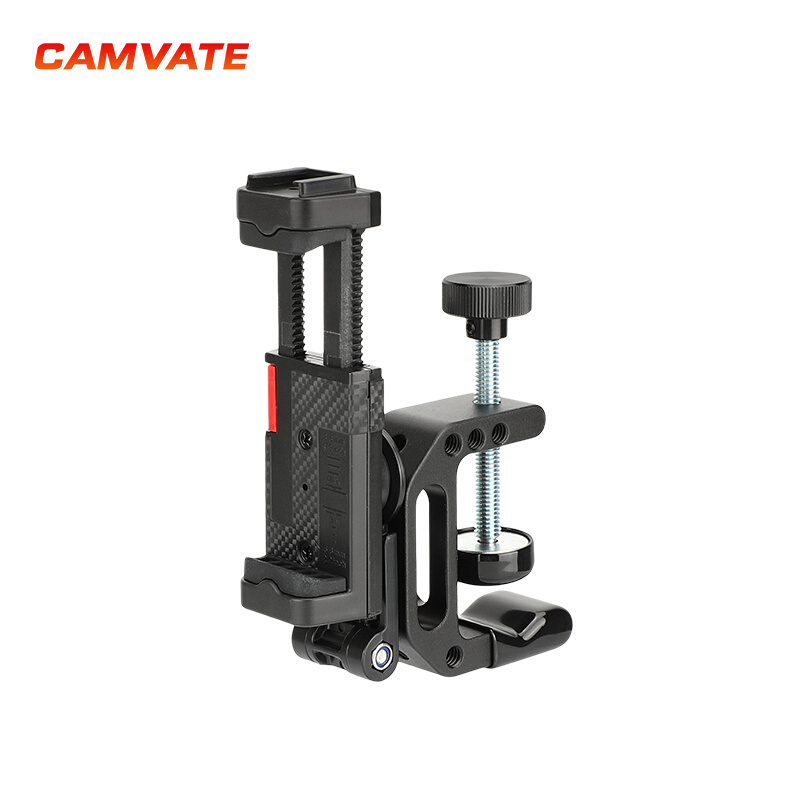 CAMVATE 通用 C型夹 转接 智能手机夹 相机摄z影拓展配件 3160 - 图1