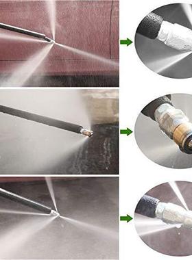 高压清洗机洗车机下水道管道疏通排污配水老鼠喷头冲洗管道排污