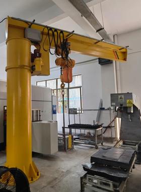 BZD型1吨定柱式悬臂吊1t固定式单臂旋臂吊1T电动悬臂式起重机行车