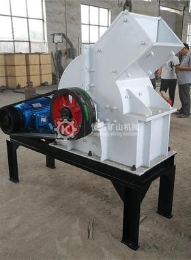 江西锤式破碎机矿石煤矸石沙场用小型粉碎制砂机碎石机