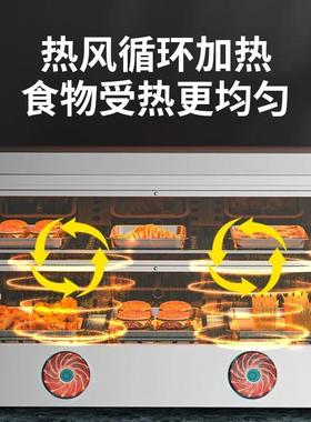 保温柜商用陈列展示柜小型蛋挞炸鸡保温箱熟食汉堡设备薯条加热台