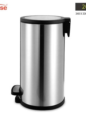 ihouse垃圾桶不锈钢垃圾桶静音垃圾桶家用厨房卫生间脚踏现货