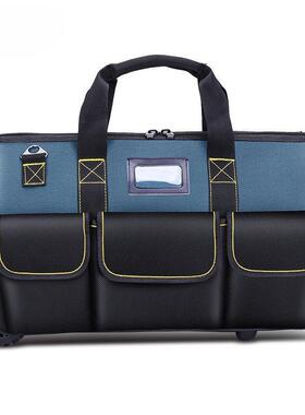 手拉车工具箱拉杆收纳五金跟妆美甲巨型工具包推拉带轮子便携