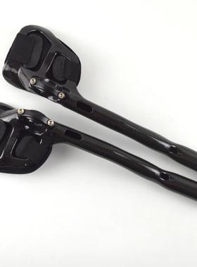 直销无标全碳纤维休息副把公路自行车TT副把可拆海绵肘垫