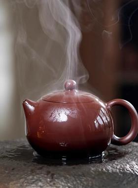 宜兴正宗紫砂壶原矿紫朱泥西施壶家用泡茶壶高档茶壶茶具泡茶壶