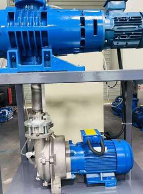 罗茨水环真空泵机组雕刻机吸附平台水箱水泵真空泵自动化真空泵组