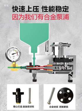 堵漏注浆机注浆小型机高压瓷砖水固化灌装机机器止水针头空鼓