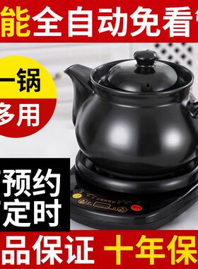 养生壶多功能煎药壶全自动熬药电药锅熬药分体式煎药砂锅煮中药煲