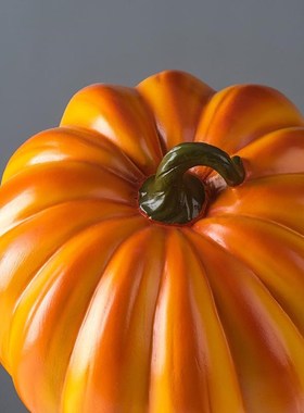 装饰摆件南瓜蔬菜模型工s艺品创意仿真大道具雕塑水果户外农场万