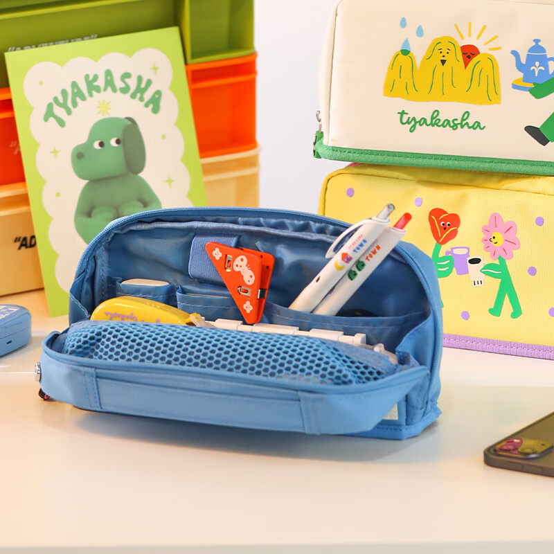 kokuyo日本国誉笔袋塔卡沙限定第三弹TYAKASHA联名HACO笔袋设计感高颜值小巧便携大容量收纳袋笔盒官方旗舰店,淘宝优惠券,粉丝福利购,淘宝优惠卷