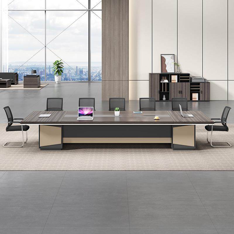 板式大型会议桌办公室家具长条桌椅洽谈培训接待室桌子,淘宝优惠券,粉丝福利购,淘宝优惠卷