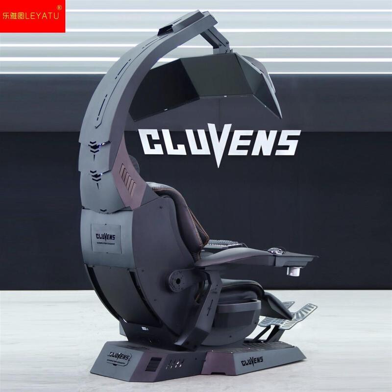 玄武2.0电竞太空舱桌椅一体式电脑座舱零重力人体工学游戏办公椅 - 图0