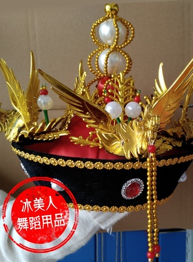 新品清朝皇后帽子 太后帽子 甄J嬛帽子 孝庄太后帽子