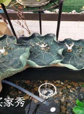 极速小白鹤小仙i鹤微型山水盆景动物造景陶瓷配件小假山摆件鱼缸