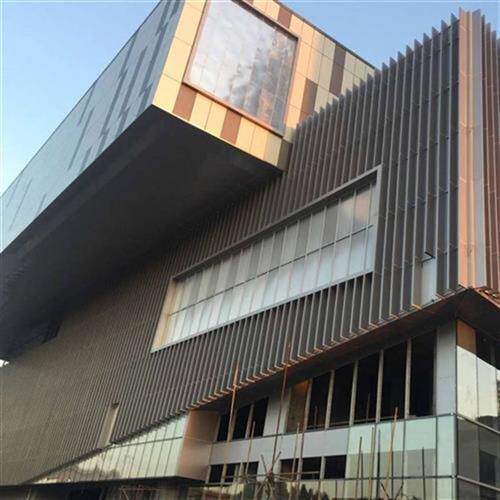 极速冲造方合金型材铝单板天花吊顶E铝通管孔型铝N扣板外墙装饰幕 - 图0