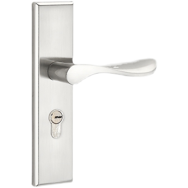 单舌门锁卧室房间门锁门把手单舌锁头木门室内单舌锁老式单舌50锁 - 图3