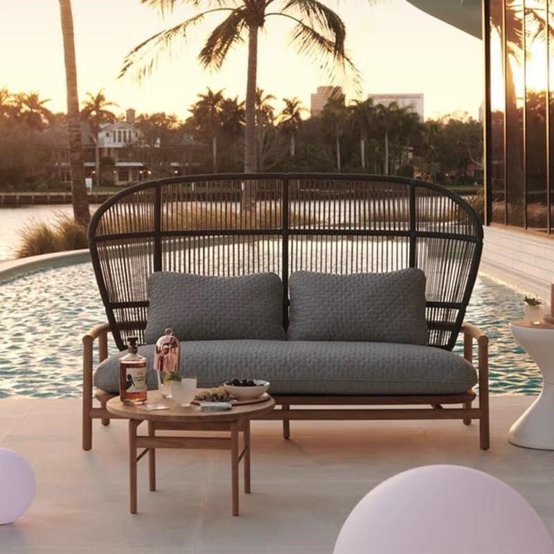 NMQ厂家c直户外编沙发销家具别墅藤实木柚木沙组合民宿户外沙发庭,淘宝优惠券,粉丝福利购,淘宝优惠卷