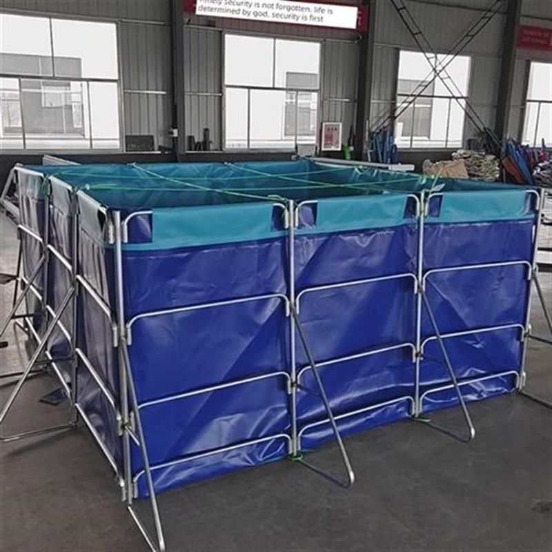 托架池方形加厚池户外可折叠养殖池O可移动帆布养鱼袋,淘宝优惠券,粉丝福利购,淘宝优惠卷