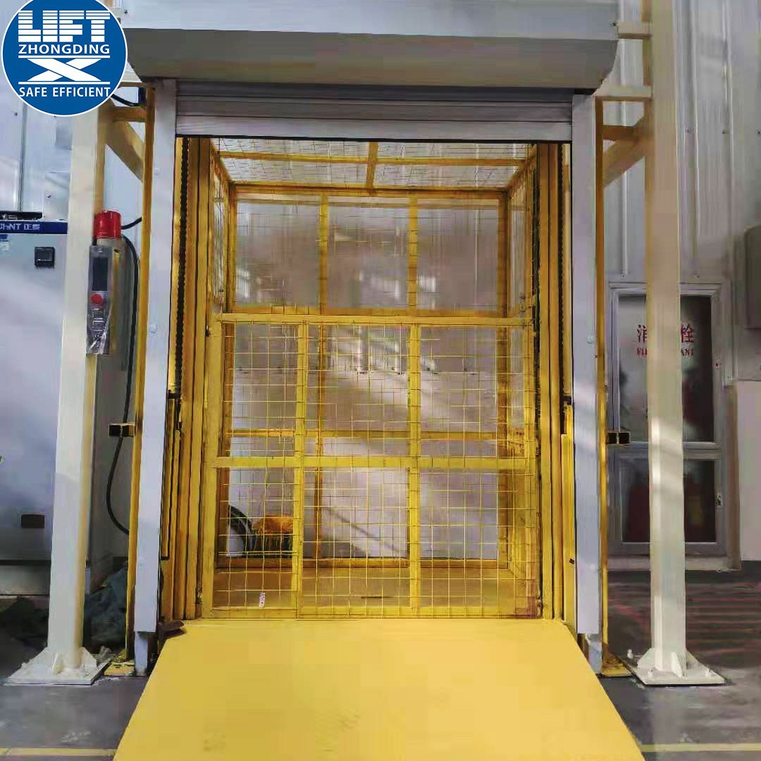 液压货梯升降机升降平台工业防坠电动货梯1-10吨厂房货物提升机 - 图0